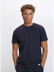 ανδρικό t-shirt regular fit βαμβακερό με στρογγυλή λαιμόκοψη