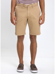 ανδρική βερμούδα regular fit βαμβακερή