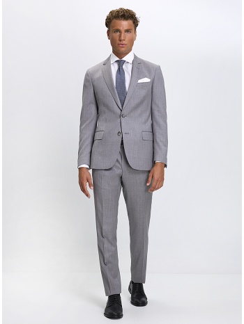 hd x vardas ανδρικό κοστούμι modern fit σε γκρι σε προσφορά