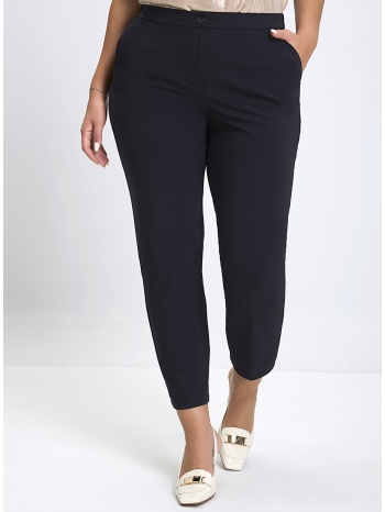 γυναικείο cropped παντελόνι με ελαστική υφή slim fit σε σε προσφορά
