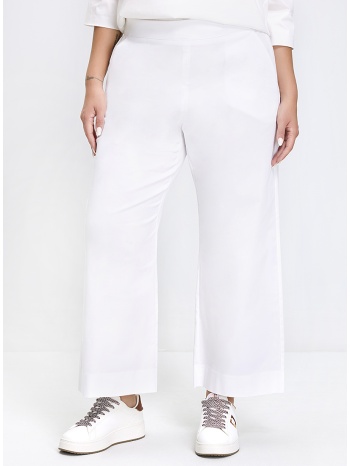 luisa viola γυναικείο παντελόνι regular fit βαμβακερό με σε προσφορά