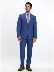 kaiserhoff ανδρικό κοστούμι regular fit μπλε ραφ