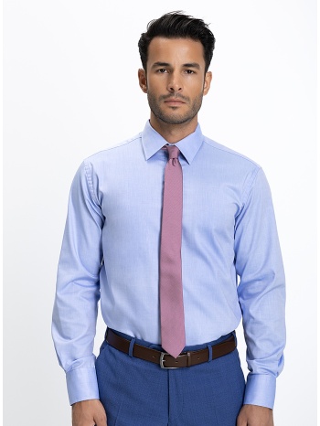 vardas ανδρικό πουκάμισο slim fit βαμβακερό γαλάζιο σε προσφορά