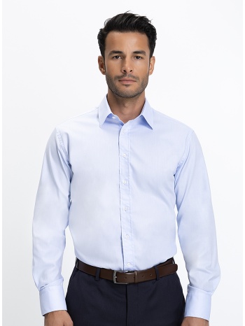 vardas ανδρικό πουκάμισο slim fit βαμβακερό γαλάζιο σε προσφορά