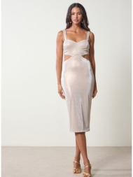 enzzo φόρεμα remi - nude