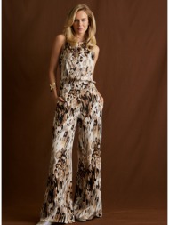 enzzo παντελόνα serina - καφέ