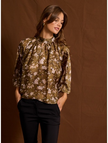 enzzo μπλούζα nina - olive σε προσφορά