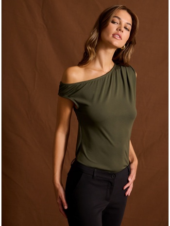 enzzo μπλούζα lina - olive σε προσφορά