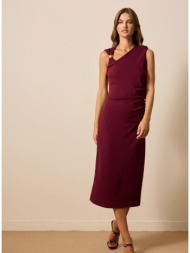 enzzo φόρεμα alaya - μπορντό