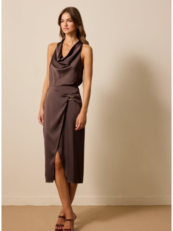 enzzo φούστα janice - espresso σε προσφορά