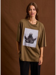 enzzo t-shirt louz - olive