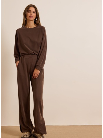 enzzo παντελόνι adine - καφέ σε προσφορά