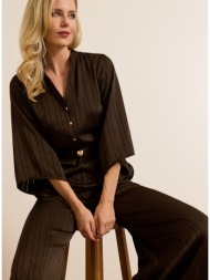 enzzo ολόσωμη φόρμα ariadne - μπλε ραφ