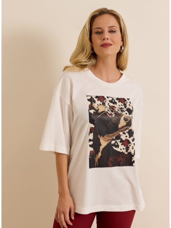 enzzo t-shirt dodie - εκρού σε προσφορά