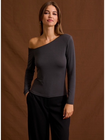 enzzo μπλούζα penny - ανθρακί σε προσφορά