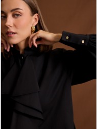 enzzo πουκάμισο martha - μαύρο