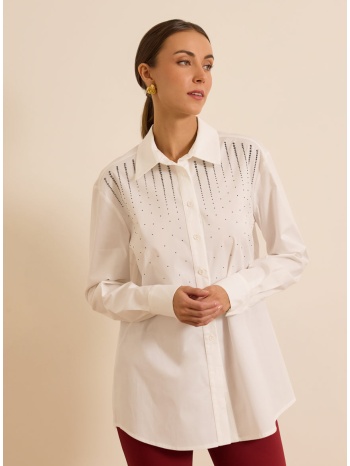 enzzo πουκάμισο cimelia - λευκό σε προσφορά