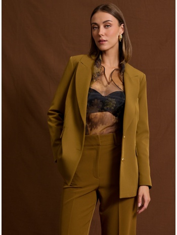 enzzo σακάκι velia - olive σε προσφορά