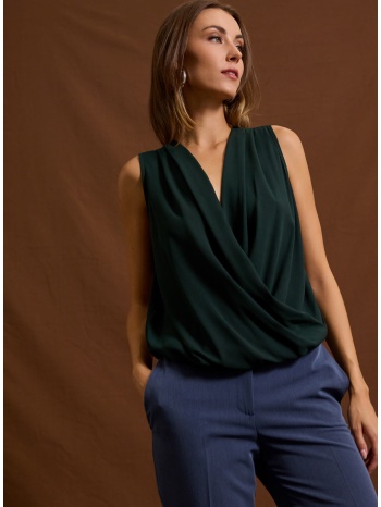 enzzo μπλούζα zeya - κυπαρισσί σε προσφορά