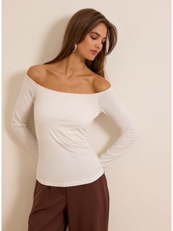 enzzo μπλούζα mayla - εκρού σε προσφορά