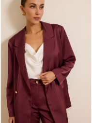 enzzo σακάκι louisa - μπορντό