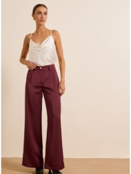 enzzo παντελόνι louisa - μπορντό