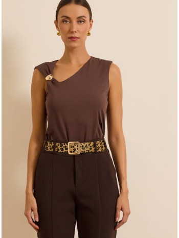 enzzo μπλούζα simi - espresso σε προσφορά