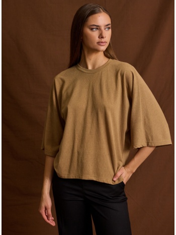 enzzo μπλούζα lana - μπεζ σε προσφορά