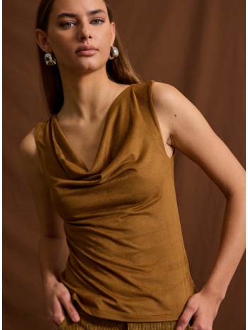 enzzo μπλούζα rain - κάμελ σε προσφορά