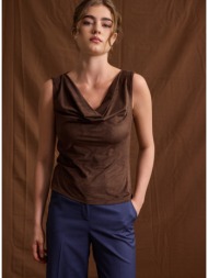 enzzo μπλούζα rain - espresso