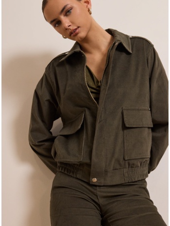 enzzo jacket jacklyn - χακί σε προσφορά