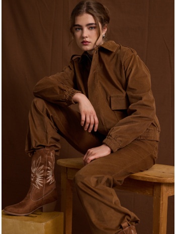 enzzo jacket jacklyn - καφέ σε προσφορά