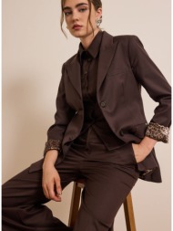 enzzo σακάκι morena - espresso