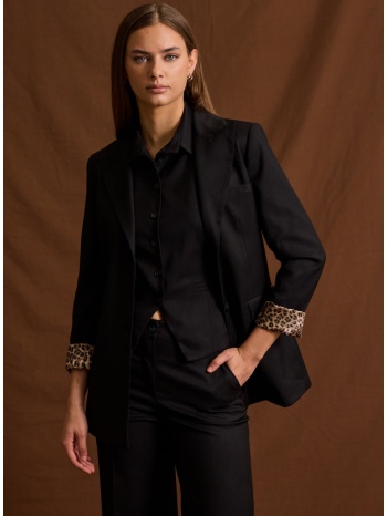 enzzo σακάκι morena - μαύρο σε προσφορά