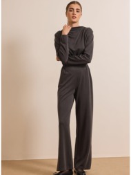 enzzo παντελόνι adine - ανθρακί