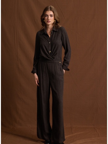 enzzo παντελόνι melle - ανθρακί σε προσφορά