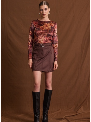 enzzo φούστα liana - espresso σε προσφορά