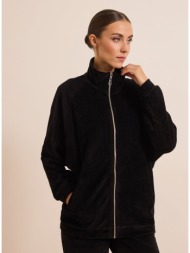 enzzo ζακέτα eva - μαύρο