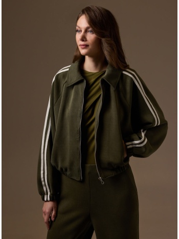 enzzo ζακέτα bruce - χακί σε προσφορά