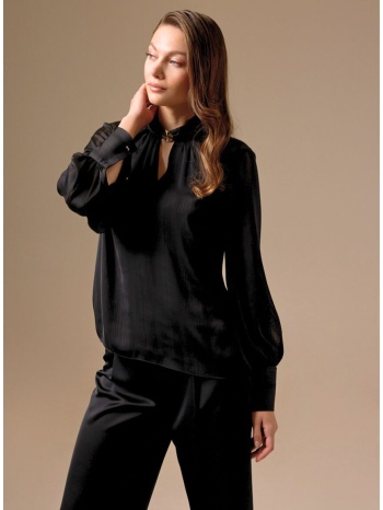 enzzo μπλούζα ralia - μαύρο σε προσφορά