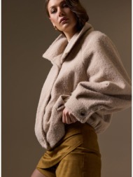 enzzo jacket martha - βανίλια