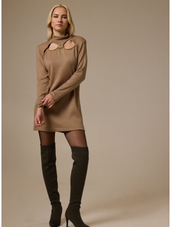 enzzo φόρεμα valerin - μπεζ σε προσφορά