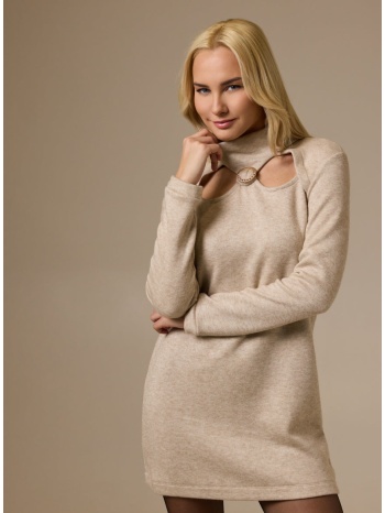 enzzo φόρεμα valerin - βανίλια σε προσφορά