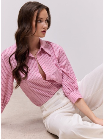 enzzo πουκάμισο tino - ροζ