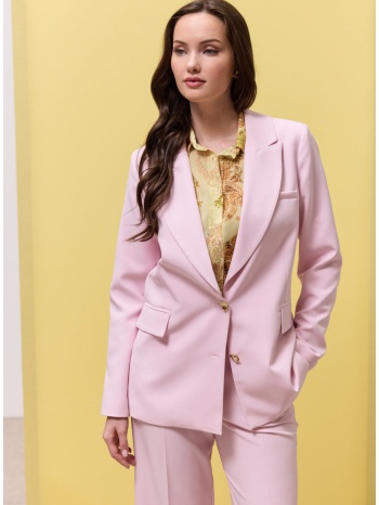 enzzo σακάκι joanne - ροζ