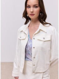 enzzo jacket gracie - λευκό