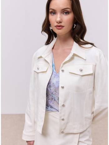 enzzo jacket gracie - λευκό