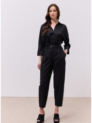 enzzo παντελόνι kory - μαύρο