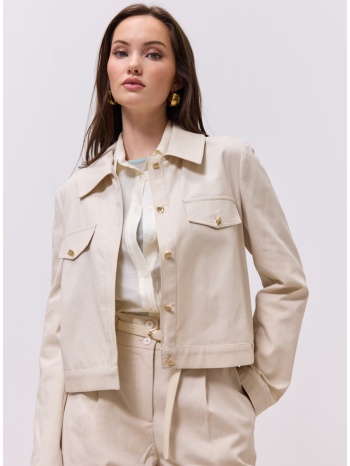 enzzo jacket kory - βανίλια