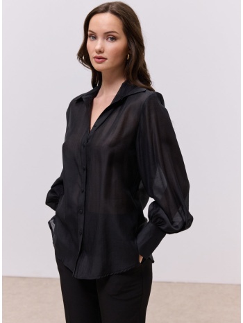 enzzo πουκάμισο madonna - μαύρο